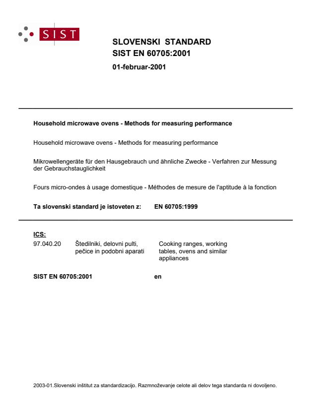 EN 60705:2001