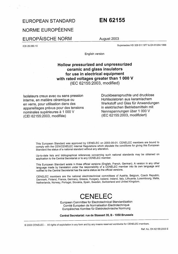 EN 62155:2004