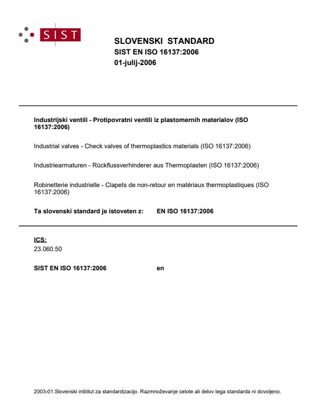 EN ISO 16137:2006