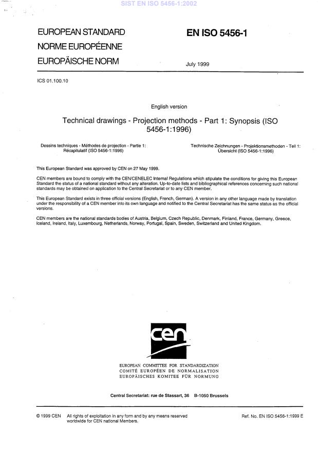 EN ISO 5456-1:2002