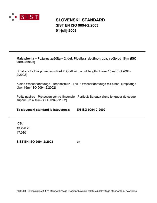 EN ISO 9094-2:2003