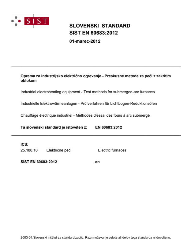 EN 60683:2012