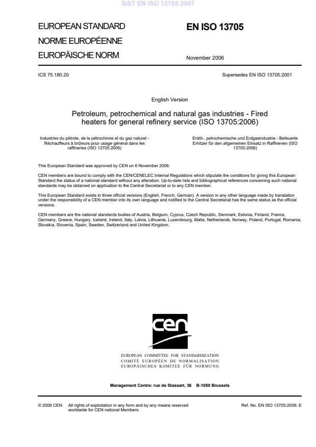 EN ISO 13705:2007