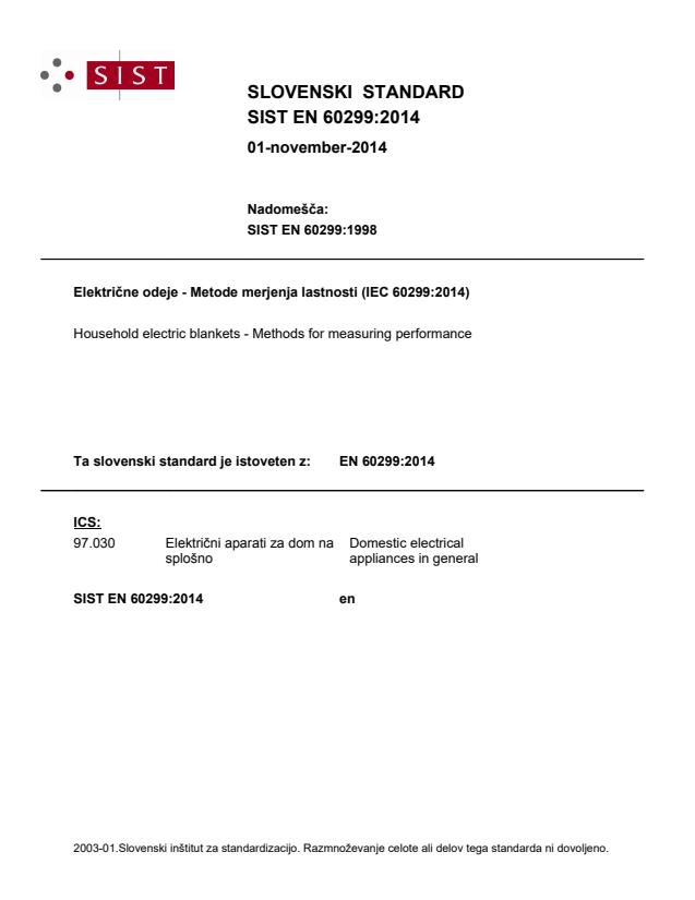 EN 60299:2014