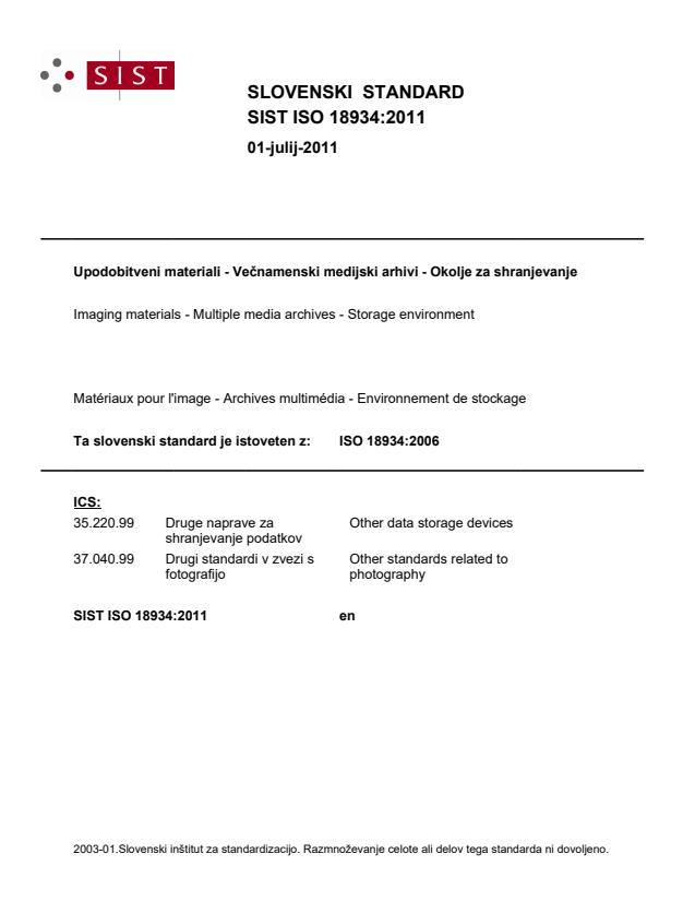 ISO 18934:2011