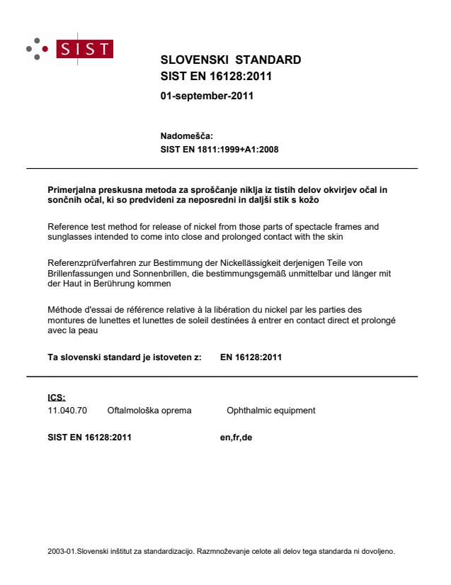 EN 16128:2011