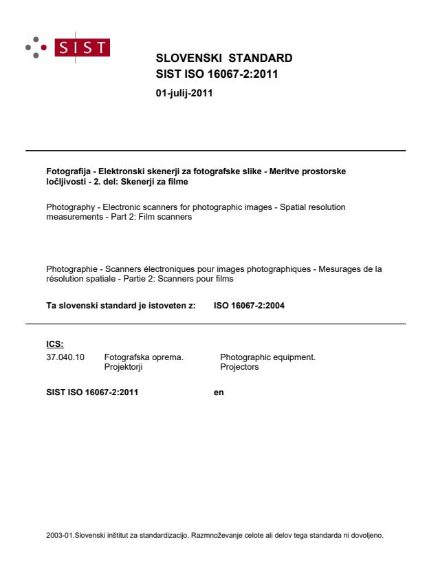 ISO 16067-2:2011