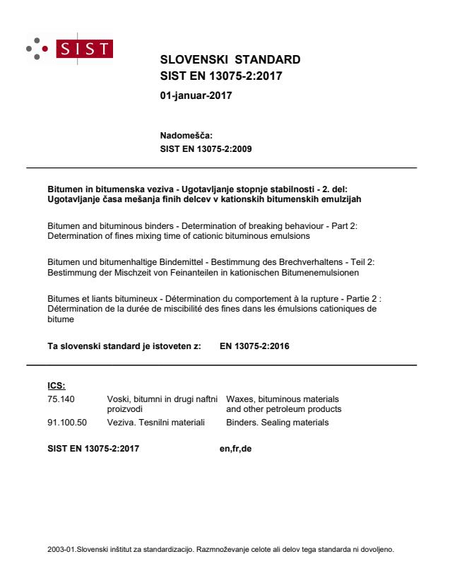 EN 13075-2:2017