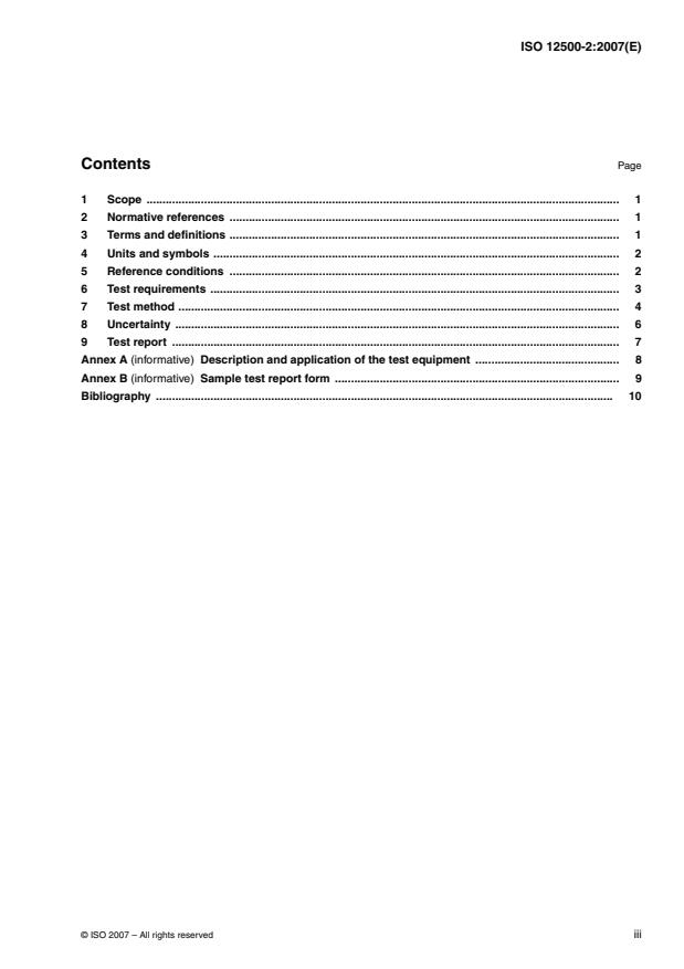 ISO 12500-2:2007 - Filters for compressed air -- Test methods