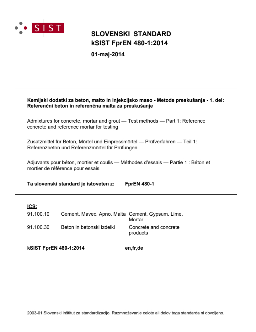 k FprEN 480-1:2014