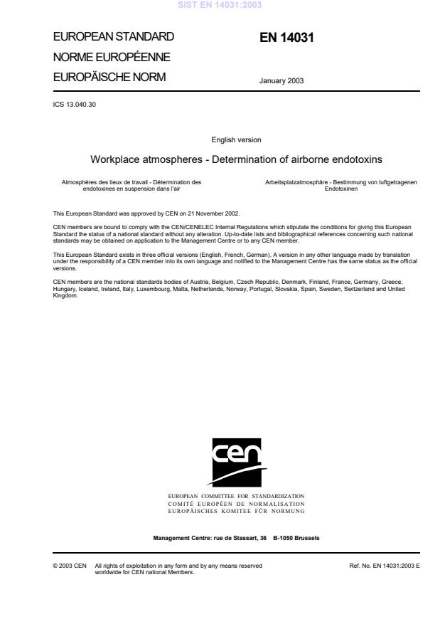 EN 14031:2003