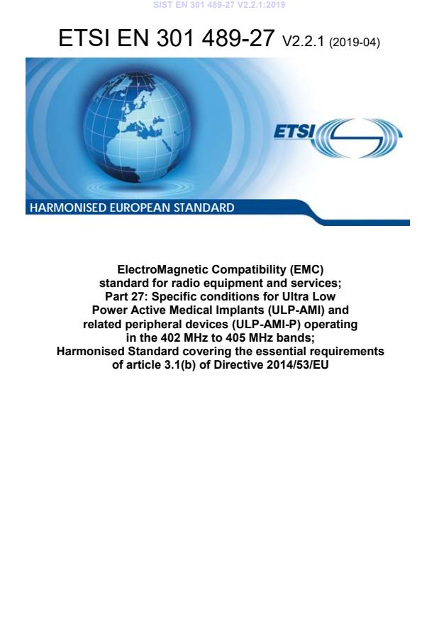 EN 301 489-27 V2.2.1:2019