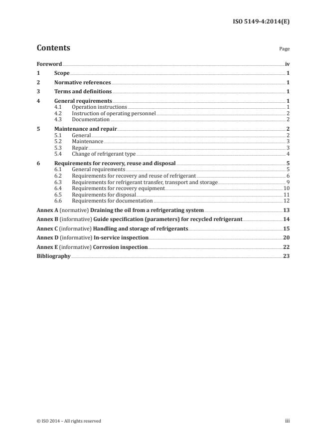 ISO 5149-4:2014 - Refrigerating systems and heat pumps -- Safety and environmental requirements
