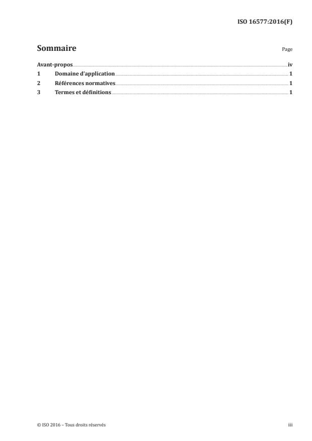 ISO 16577:2016 - Analyse moléculaire de biomarqueurs -- Termes et définitions