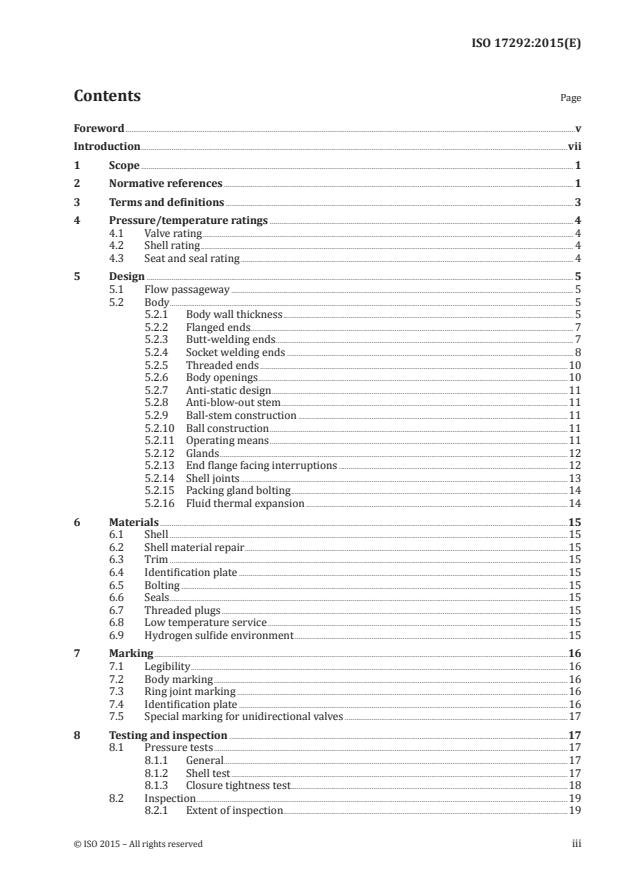 ISO 17292:2015 - Metal ball valves for petroleum, petrochemical and allied industries