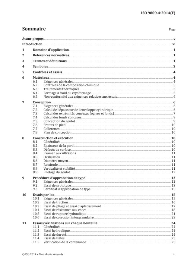 ISO 9809-4:2014 - Bouteilles a gaz -- Bouteilles a gaz rechargeables en acier sans soudure -- Conception, construction et essais