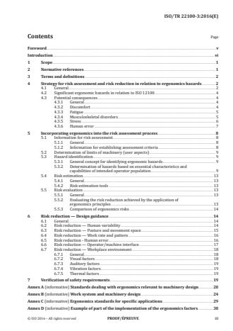 ISO/TR 22100-3:2016 - Safety of machinery -- Relationship with ISO 12100