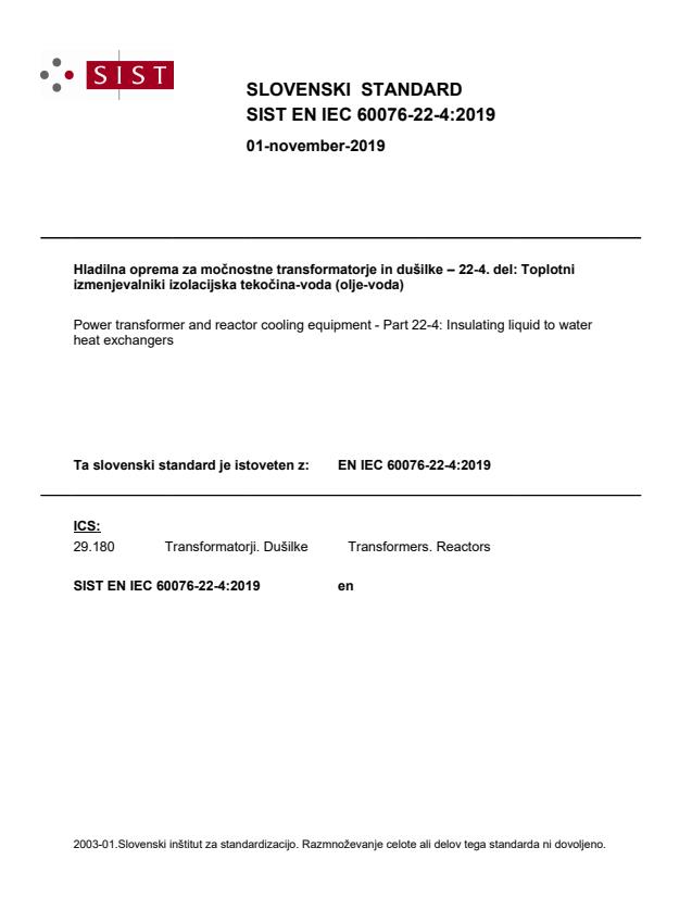 EN IEC 60076-22-4:2019