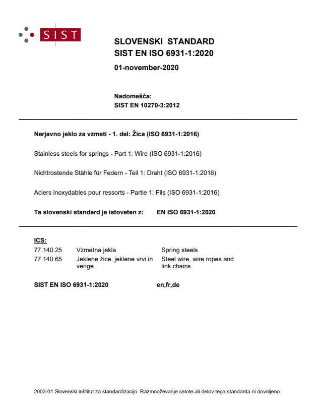 EN ISO 6931-1:2020