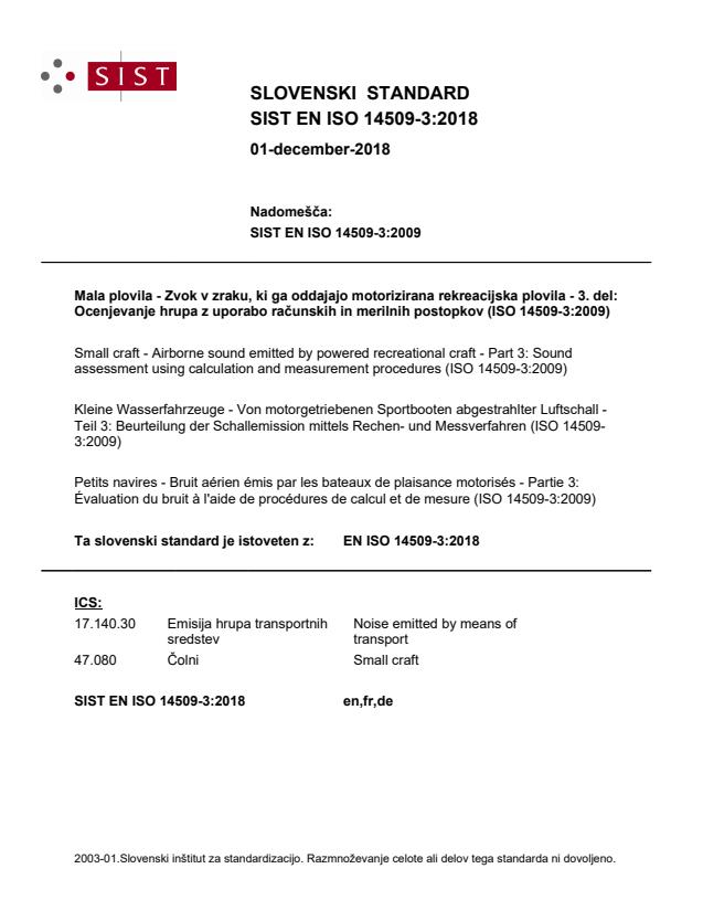 EN ISO 14509-3:2018