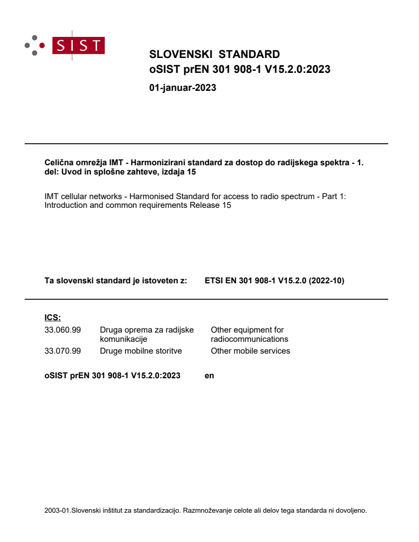 prEN 301 908-1 V15.2.0:2023