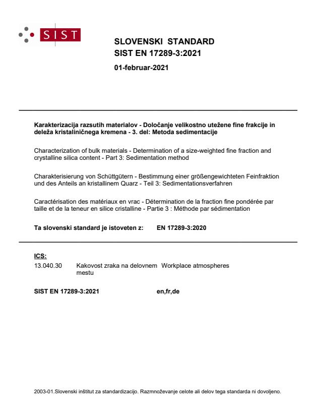 EN 17289-3:2021 - BARVE