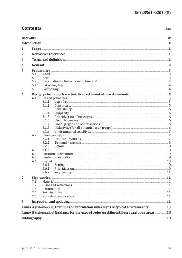 ISO 28564-3:2019 - Public information guidance systems