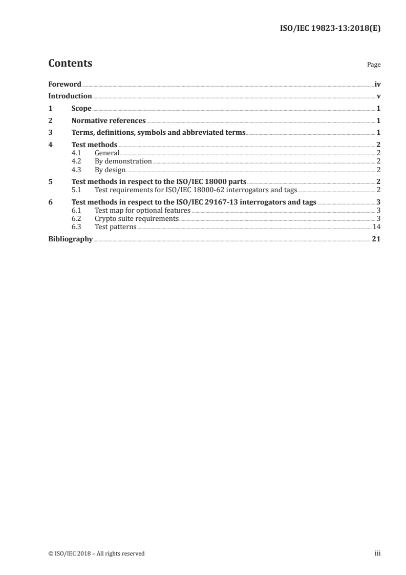 ISO/IEC 19823-13:2018 - Information technology — Conformance test methods for security service crypto suites — Part 13: Cryptographic Suite Grain-128A
Released:4/12/2018