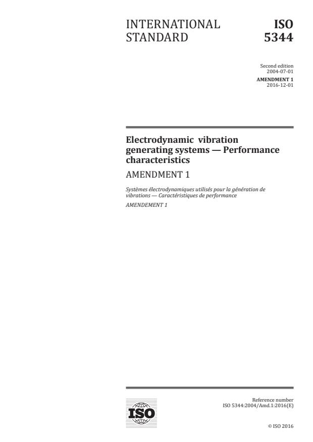 ISO 5344:2004/Amd 1:2016