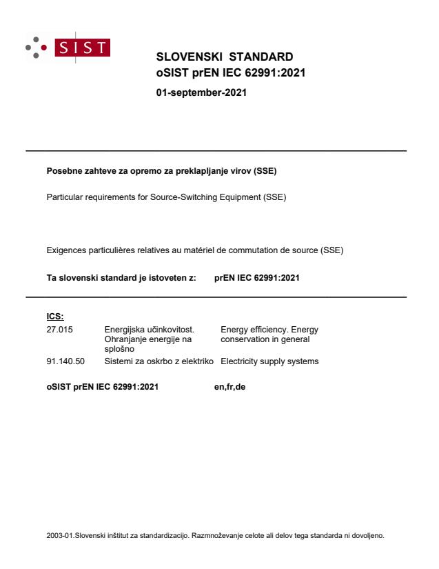 prEN IEC 62991:2021 - BARVE