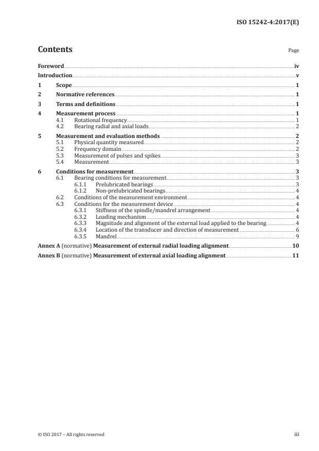 ISO 15242-4:2017 - Rolling bearings -- Measuring methods for vibration