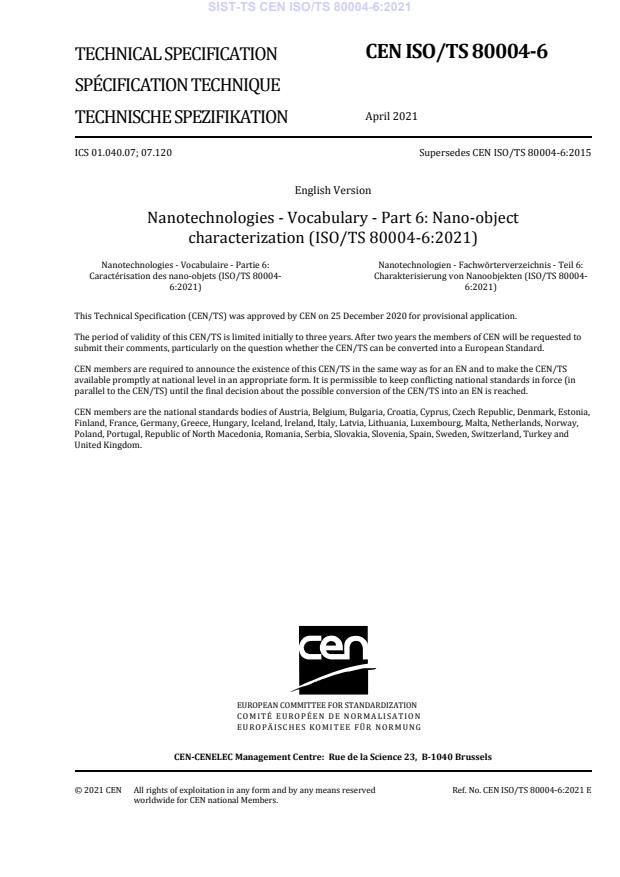TS CEN ISO/TS 80004-6:2021
