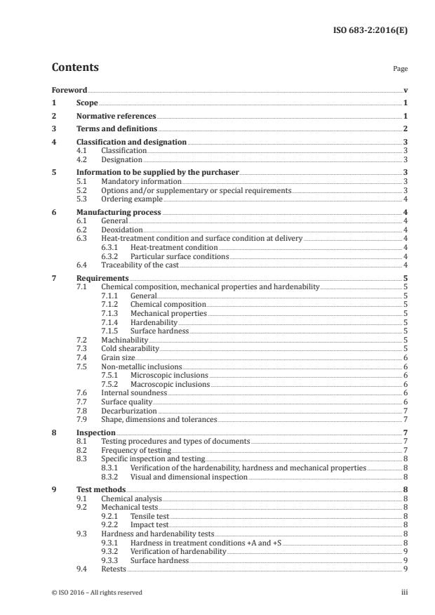 ISO 683-2:2016 - Heat-treatable steels, alloy steels and free-cutting steels