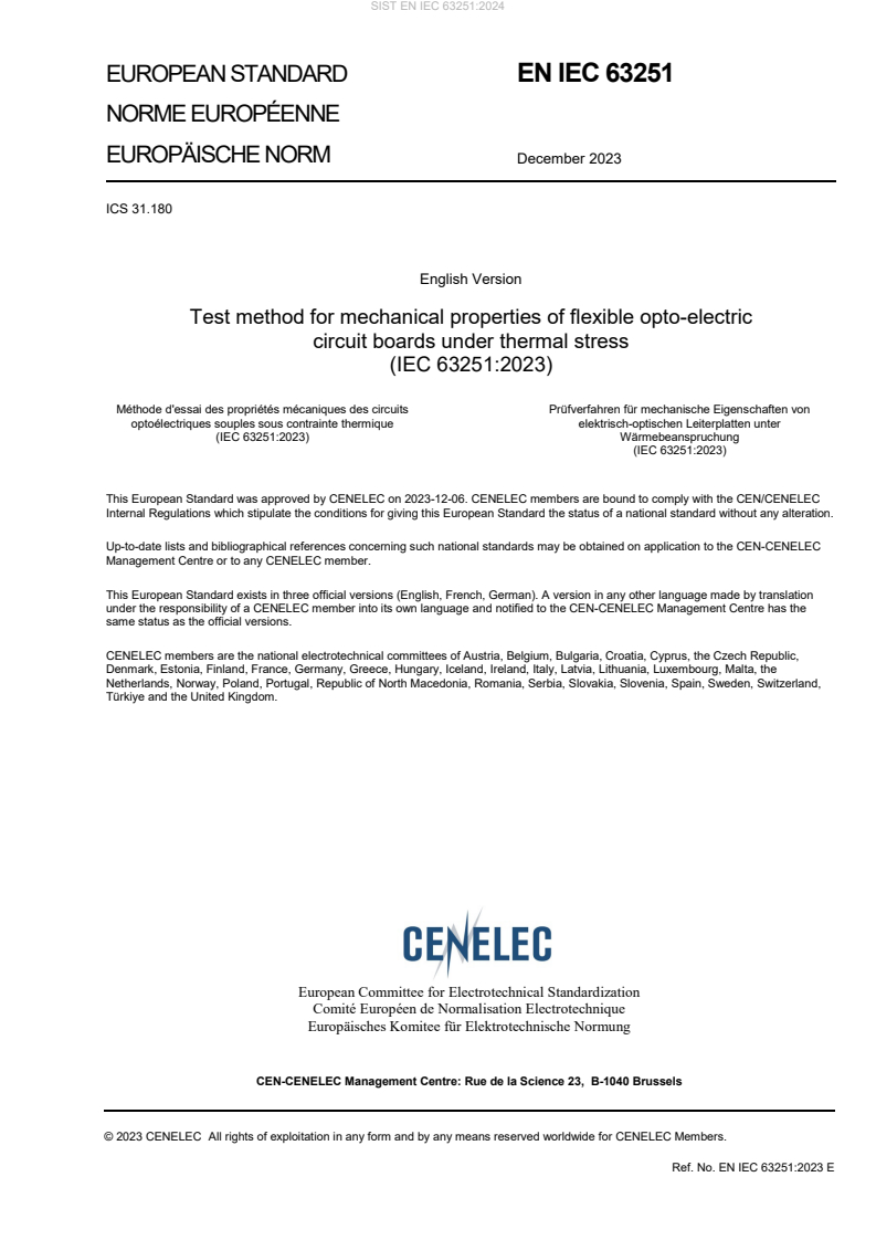 EN IEC 63251:2024 - BARVE
