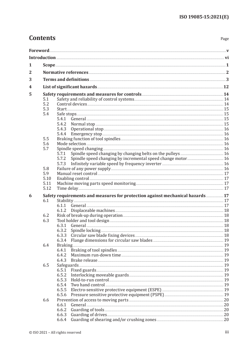 ISO 19085-15:2021 - Woodworking machines — Safety — Part 15: Presses
Released:10/14/2021