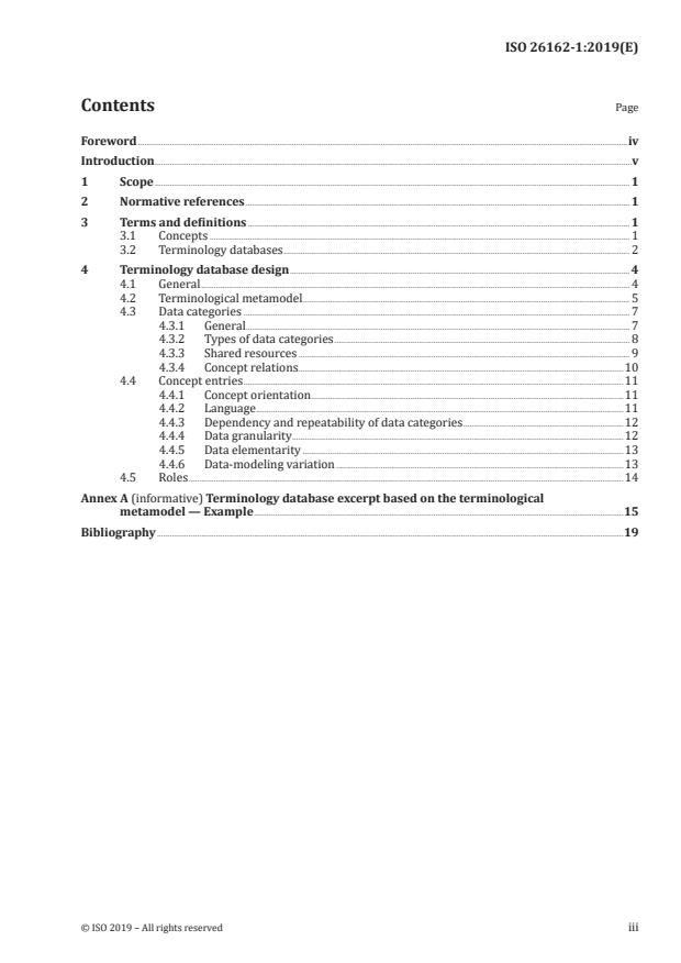 ISO 26162-1:2019 - Management of terminology resources -- Terminology databases