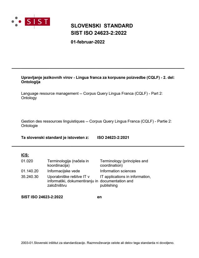 ISO 24623-2:2022 - BARVE