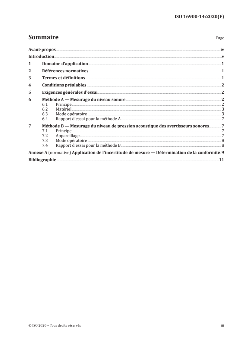 ISO 16900-14:2020 - Appareils de protection respiratoire — Méthodes d'essai et équipement d'essai — Partie 14: Mesurage du niveau de pression acoustique
Released:5/8/2020