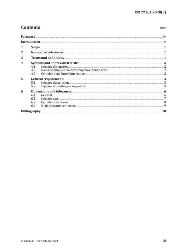 ISO 22561:2020 - Gasoline engines with direct fuel injection (GDI engines) -- Installation of the injectors to the engine