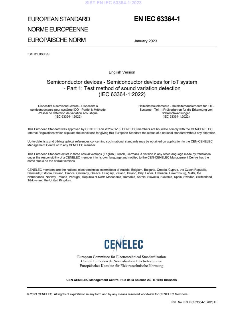 EN IEC 63364-1:2023