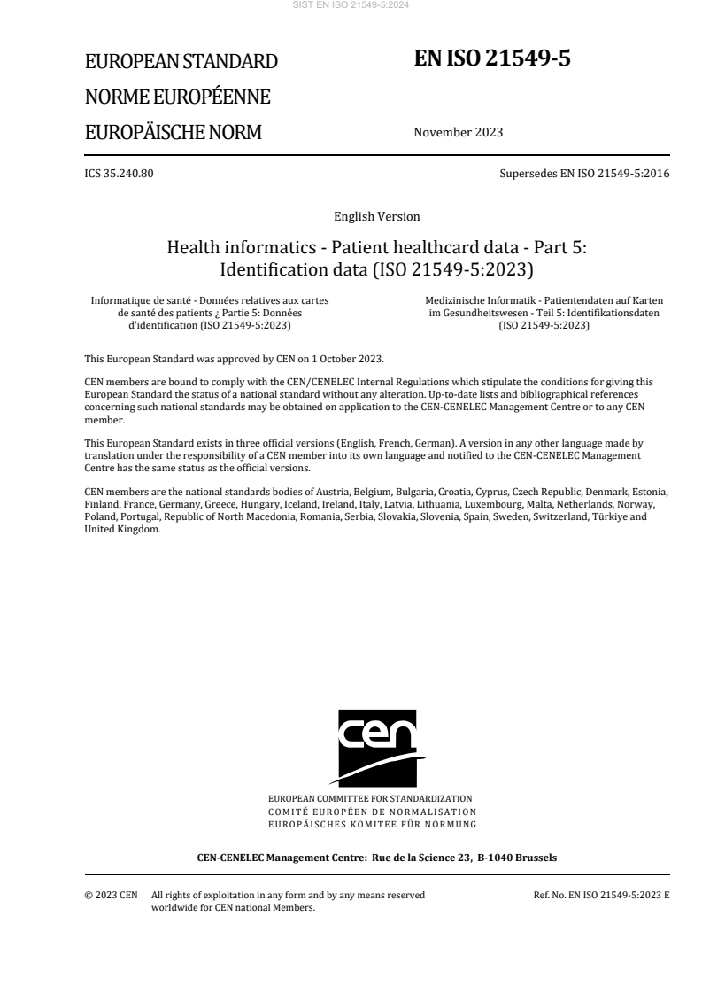 EN ISO 21549-5:2024