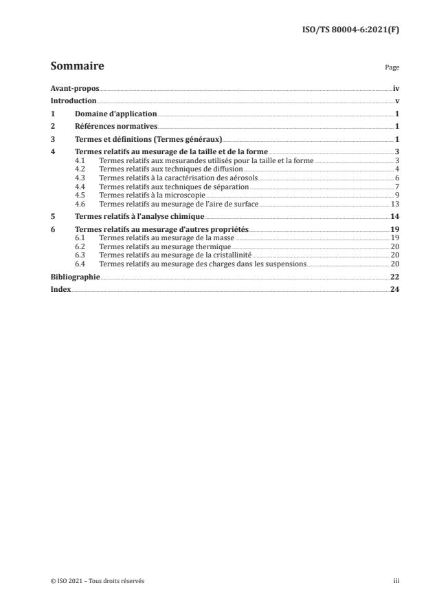 ISO/TS 80004-6:2021 - Nanotechnologies -- Vocabulaire