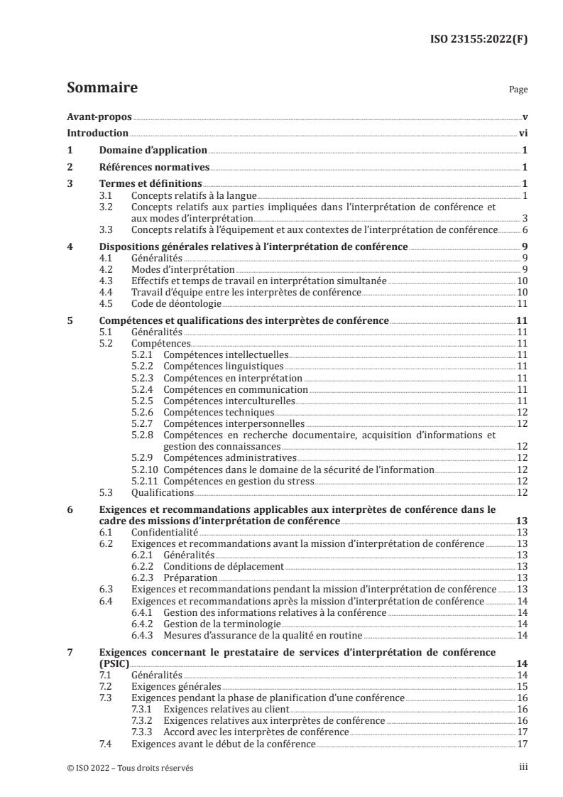 ISO 23155:2022 - Interpreting services — Conference interpreting — Requirements and recommendations
Released:1/3/2022