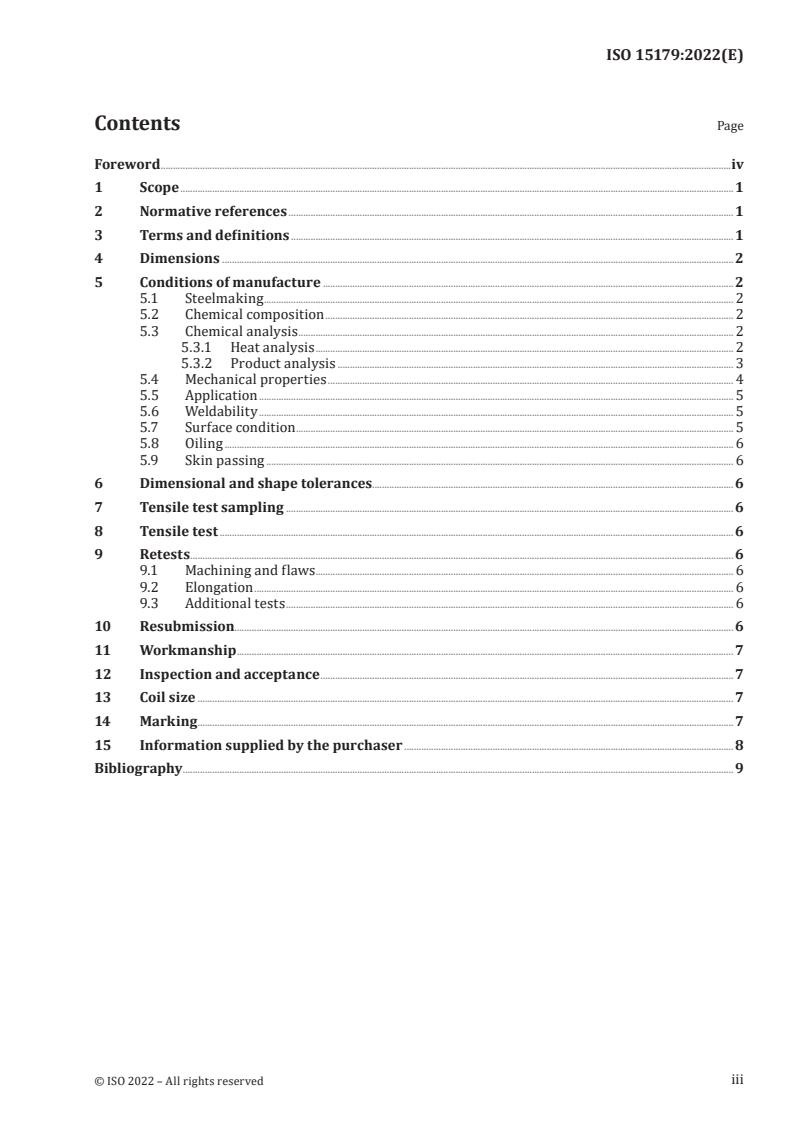 ISO 15179:2022 - Hot-rolled twin-roll cast steel sheet of structural quality and high strength steel
Released:2/28/2022