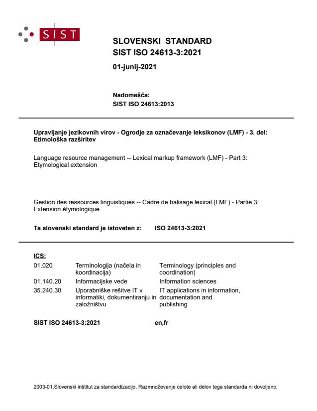ISO 24613-3:2021 - BARVE