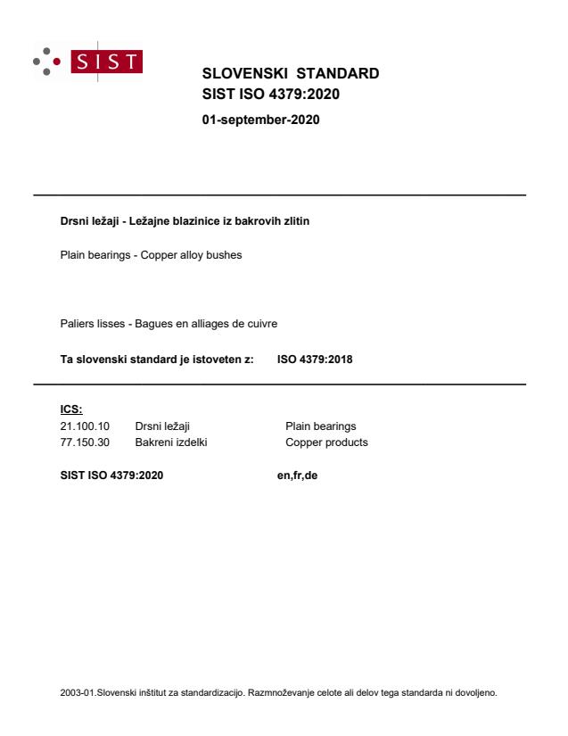 ISO 4379:2020