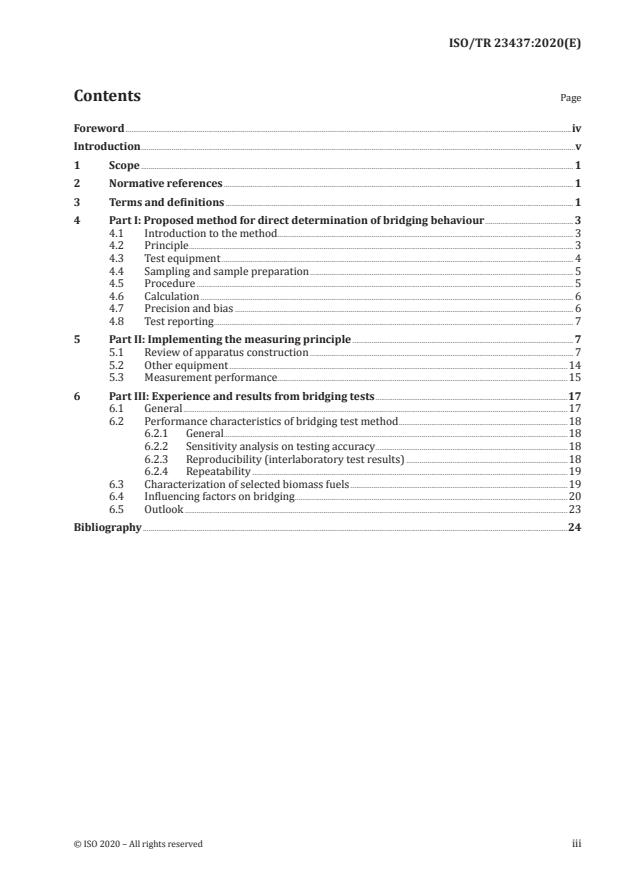 ISO/TR 23437:2020 - Solid biofuels -- Bridging behaviour of bulk biofuels
