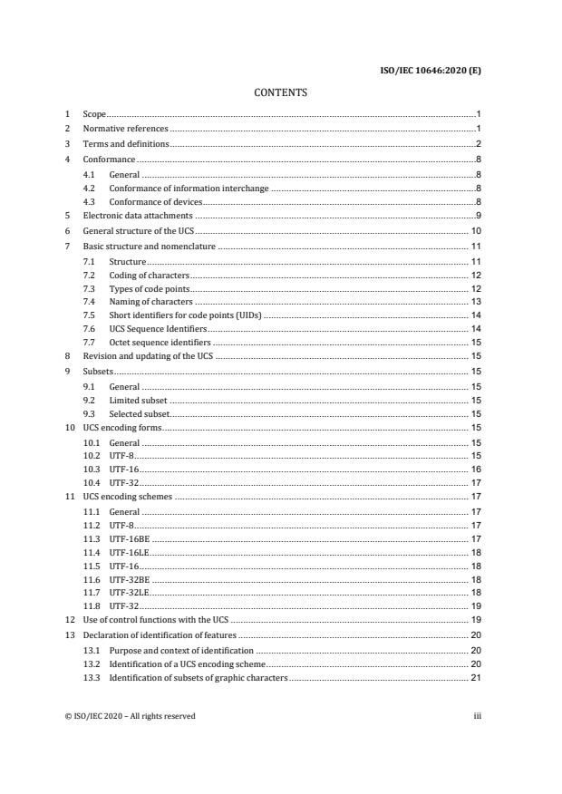 ISO/IEC 10646:2020 - Information technology -- Universal coded character set (UCS)
