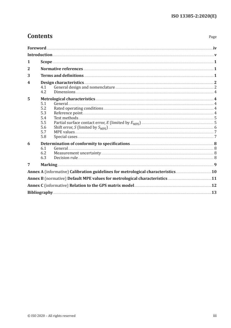 ISO 13385-2:2020 - Geometrical product specifications (GPS) — Dimensional measuring equipment — Part 2: Design and metrological characteristics of calliper depth gauges
Released:5/13/2020