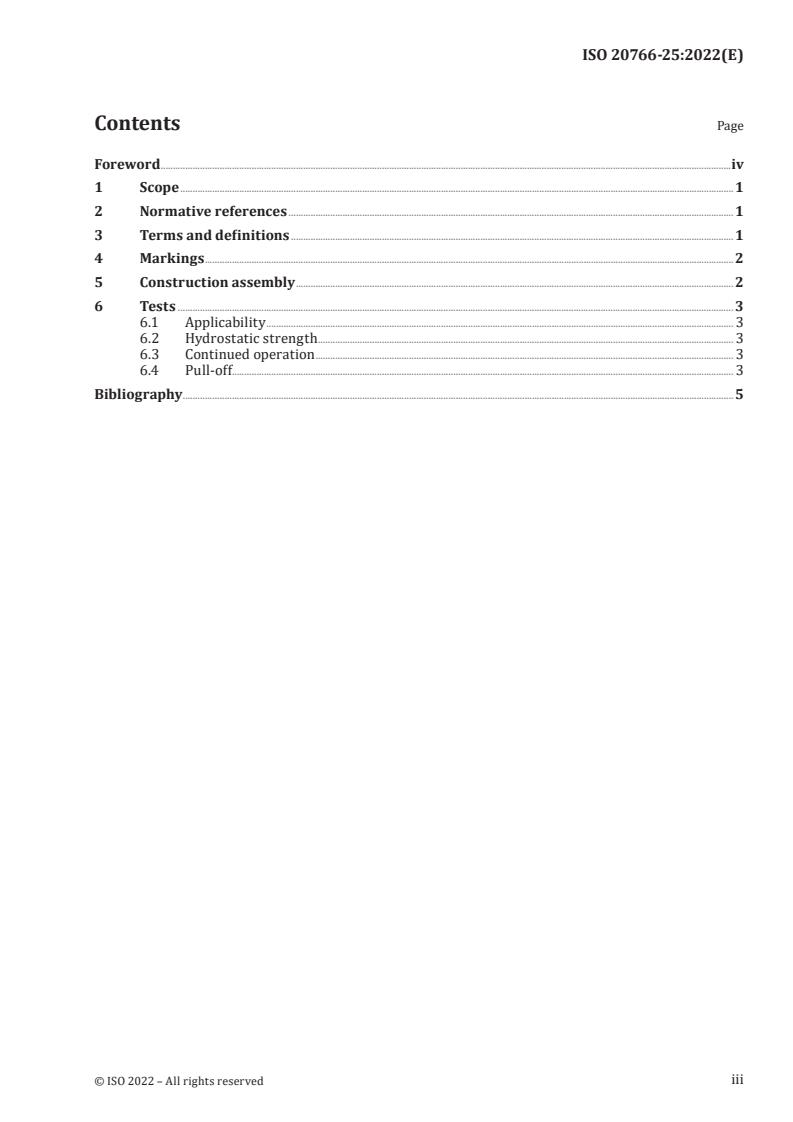 ISO 20766-25:2022 - Road vehicles — Liquefied petroleum gas (LPG) fuel system components — Part 25: Gas connections
Released:1/4/2022